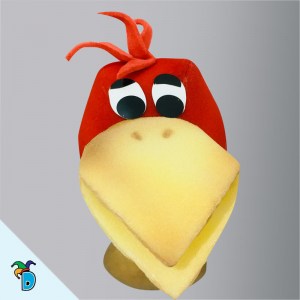 Sombrero Pájaro Rojo